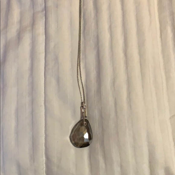 Swarovski Jewelry - Swarovski Black diamond crystal long pendant Swarovski Jewelry - Swarovski Black diamond crystal long pendant